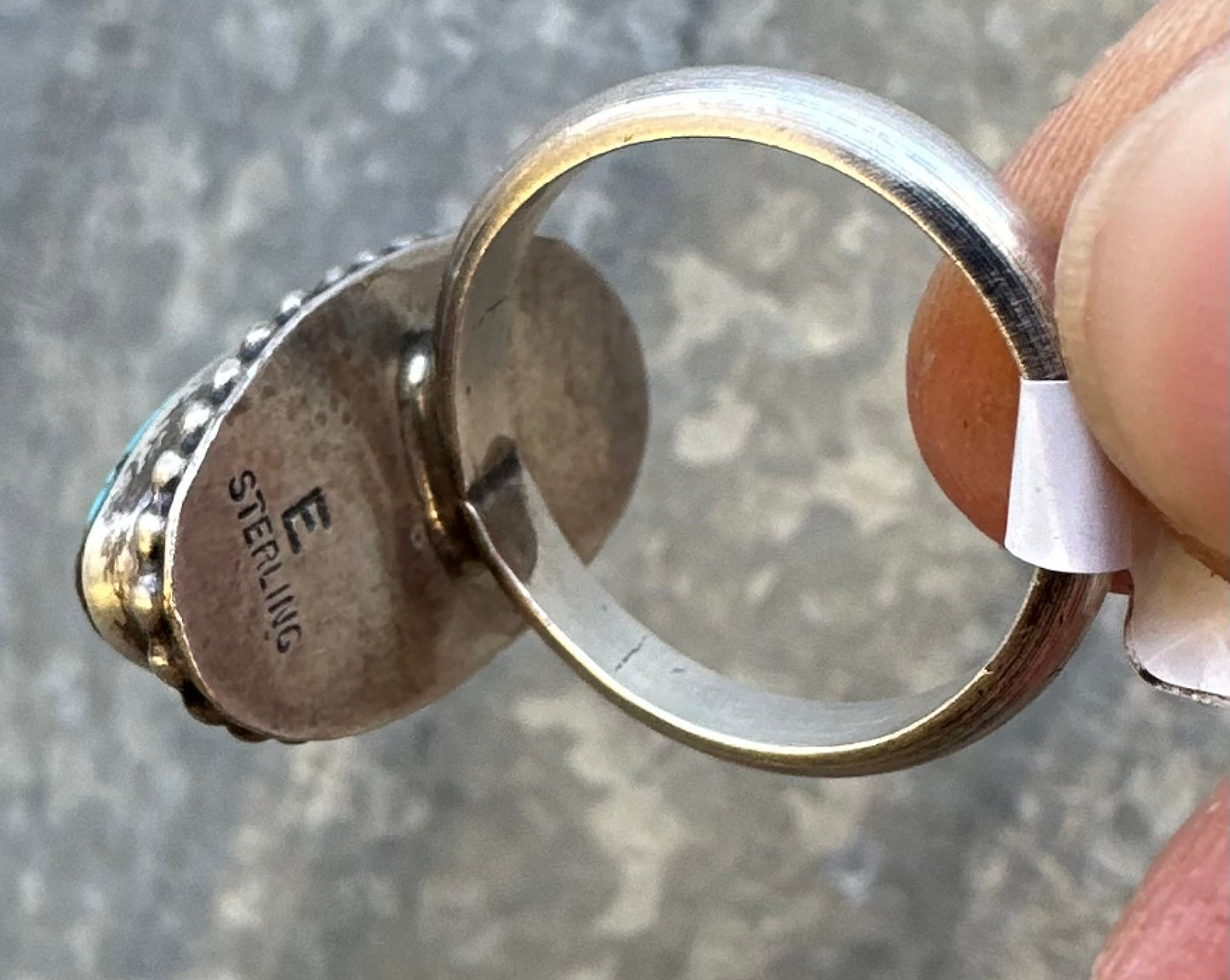 KINGMAN TURQUOISE RING SIZE 7