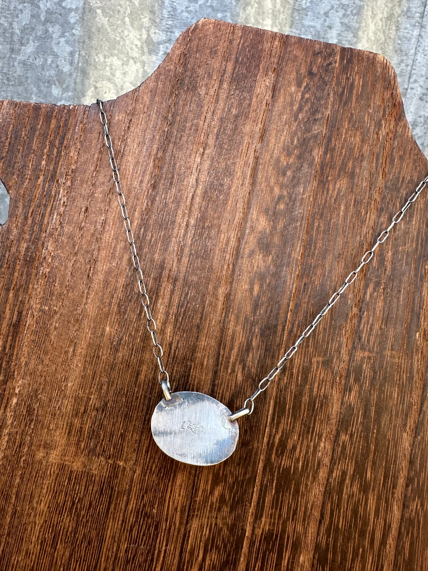 18” SONORAN GOLD TURQUOISE NECKLACE