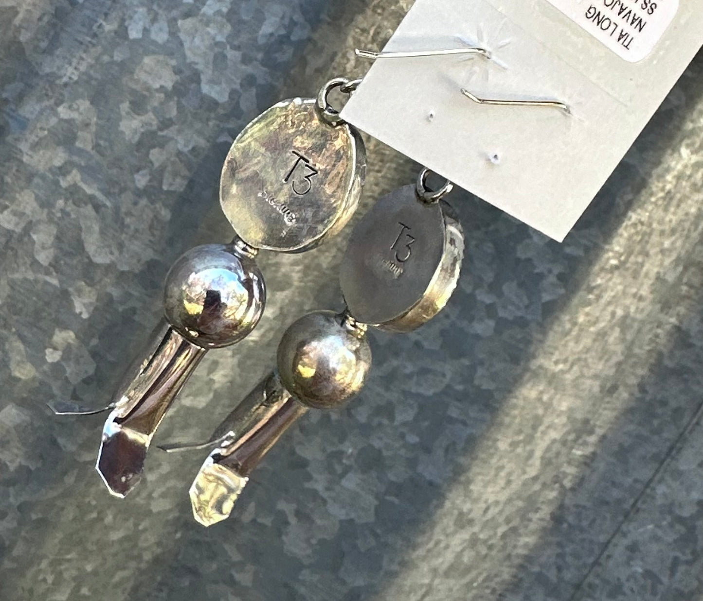 SONORAN GOLD TURQUOISE BLOSSOM DANGLES