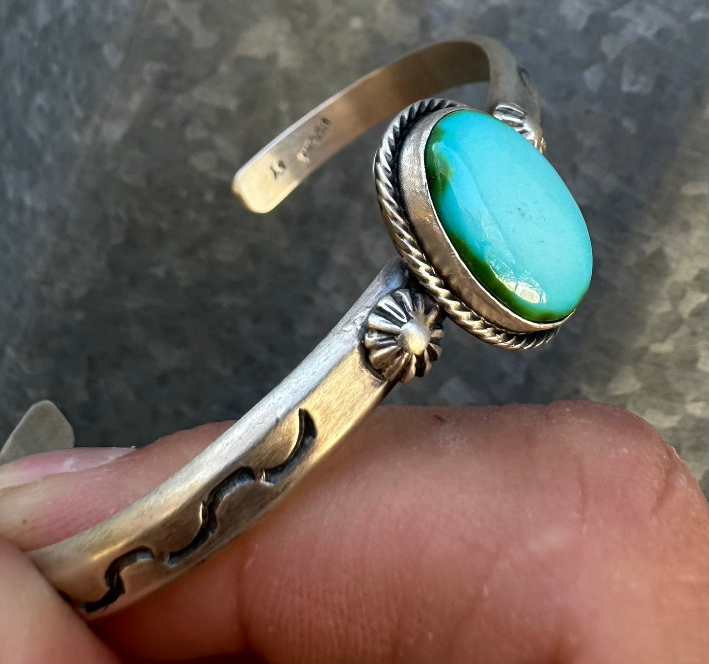 SONORAN GOLD TURQUOISE CUFF