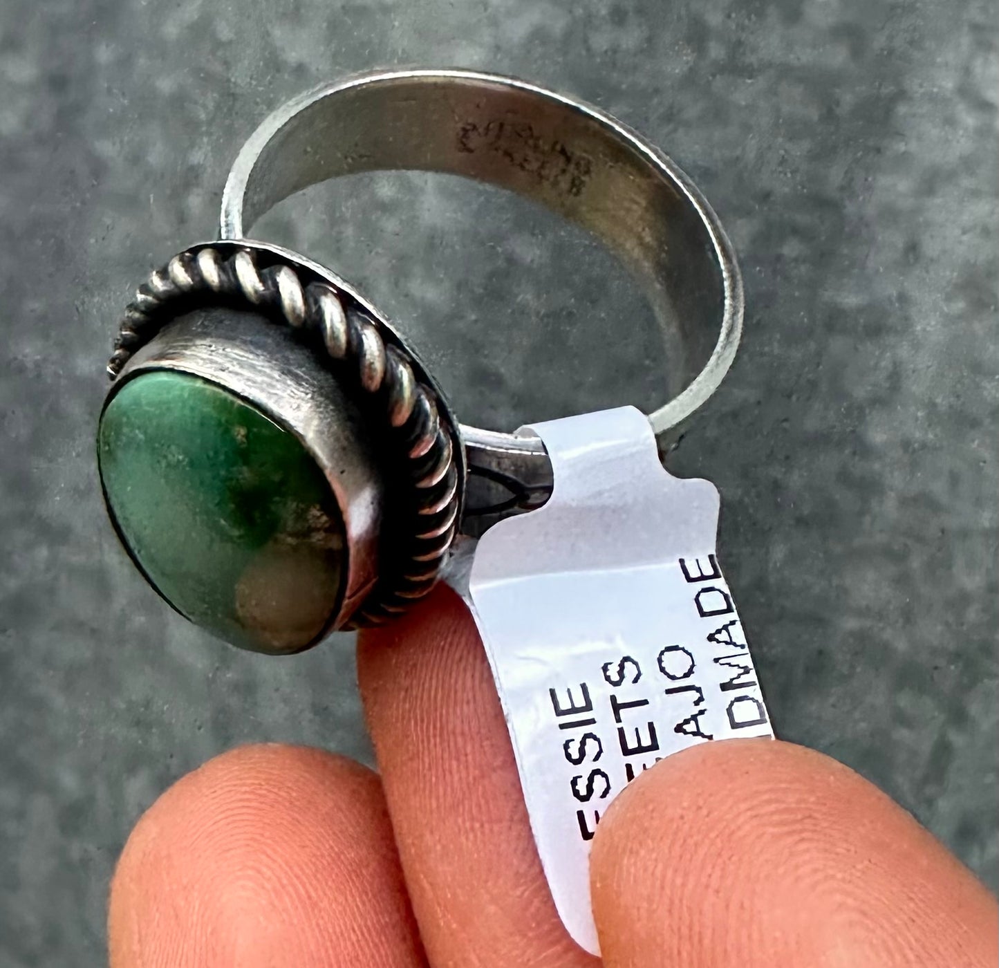 SONORAN GOLD TURQUOISE ADJUSTABLE RING