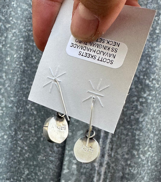 KINGMAN TURQUOISE DANGLES