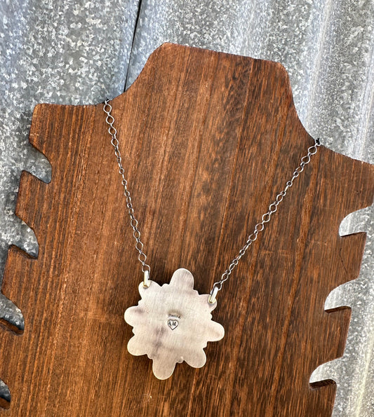 18” GOLDEN HILLS TURQUOISE CLUSTER NECKLACE