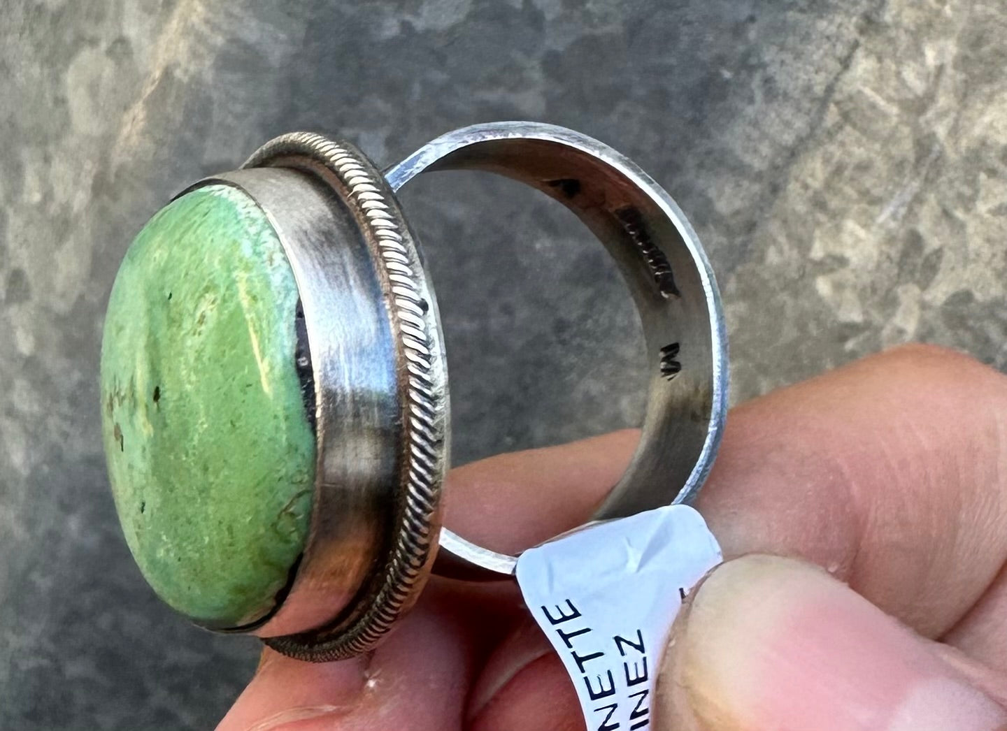 ROYSTON TURQUOISE ADJUSTABLE STATEMENT RING