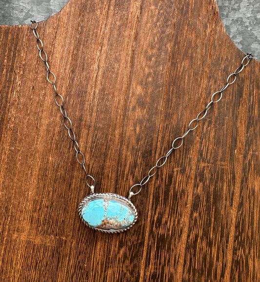 18” GOLDEN HILLS TURQUOISE NECKLACE
