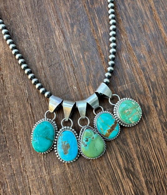 KINGMAN TURQUOISE PENDANTS