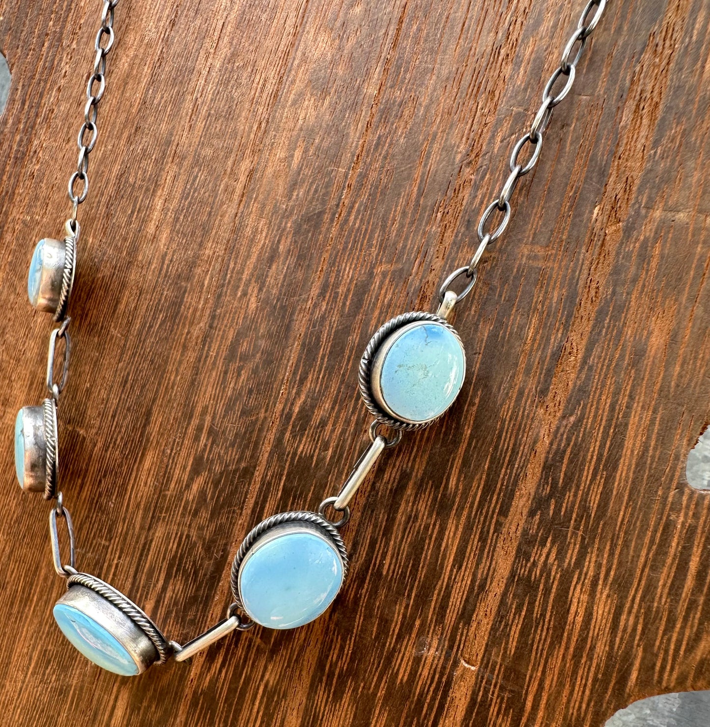 15” GOLDEN HILLS TURQUOISE CHOKER NECKLACE