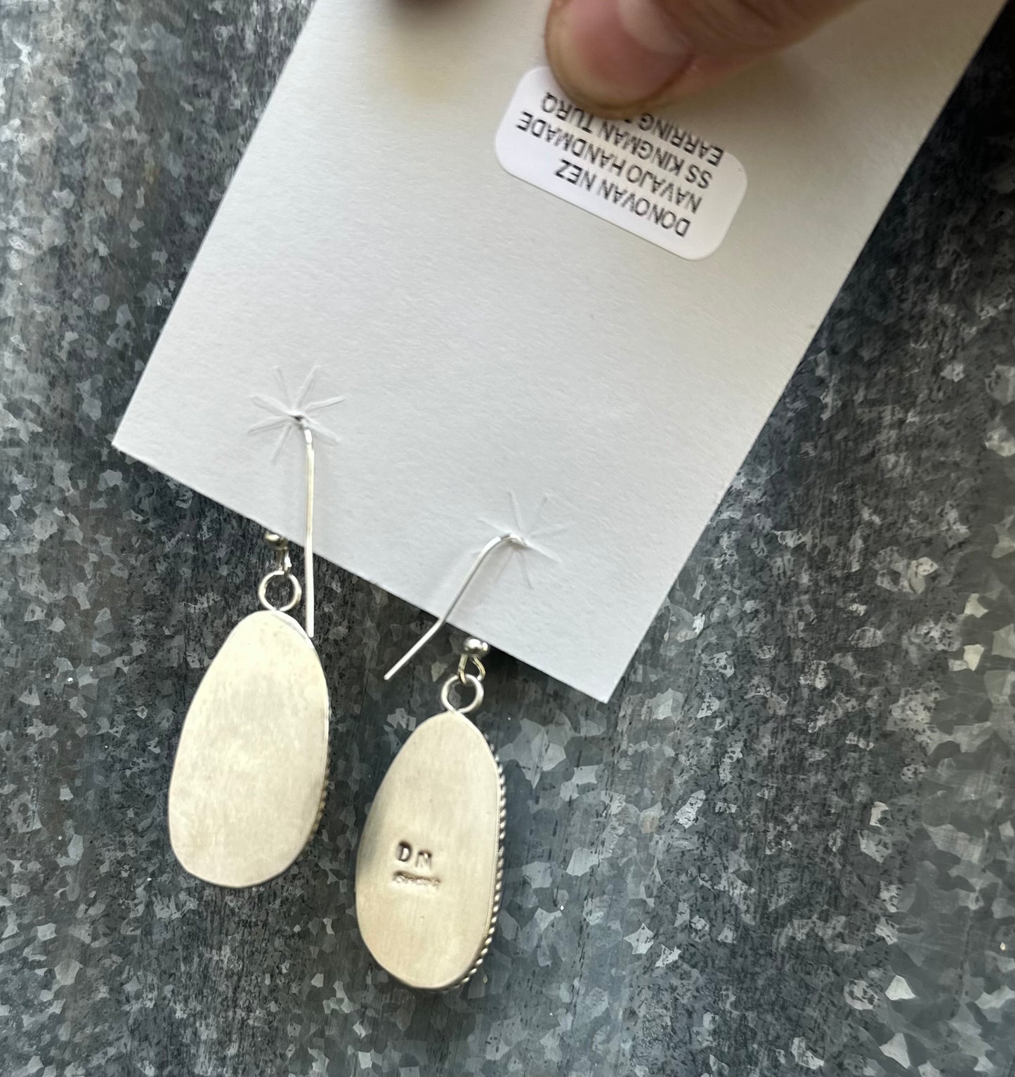 KINGMAN TURQUOISE DANGLES
