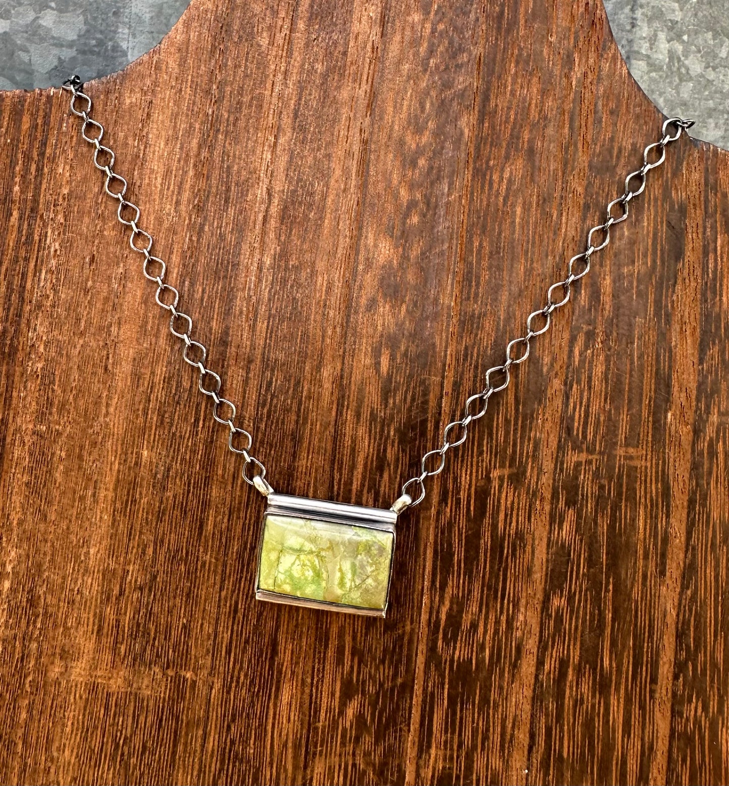 18” KINGMAN TURQUOISE NECKLACE