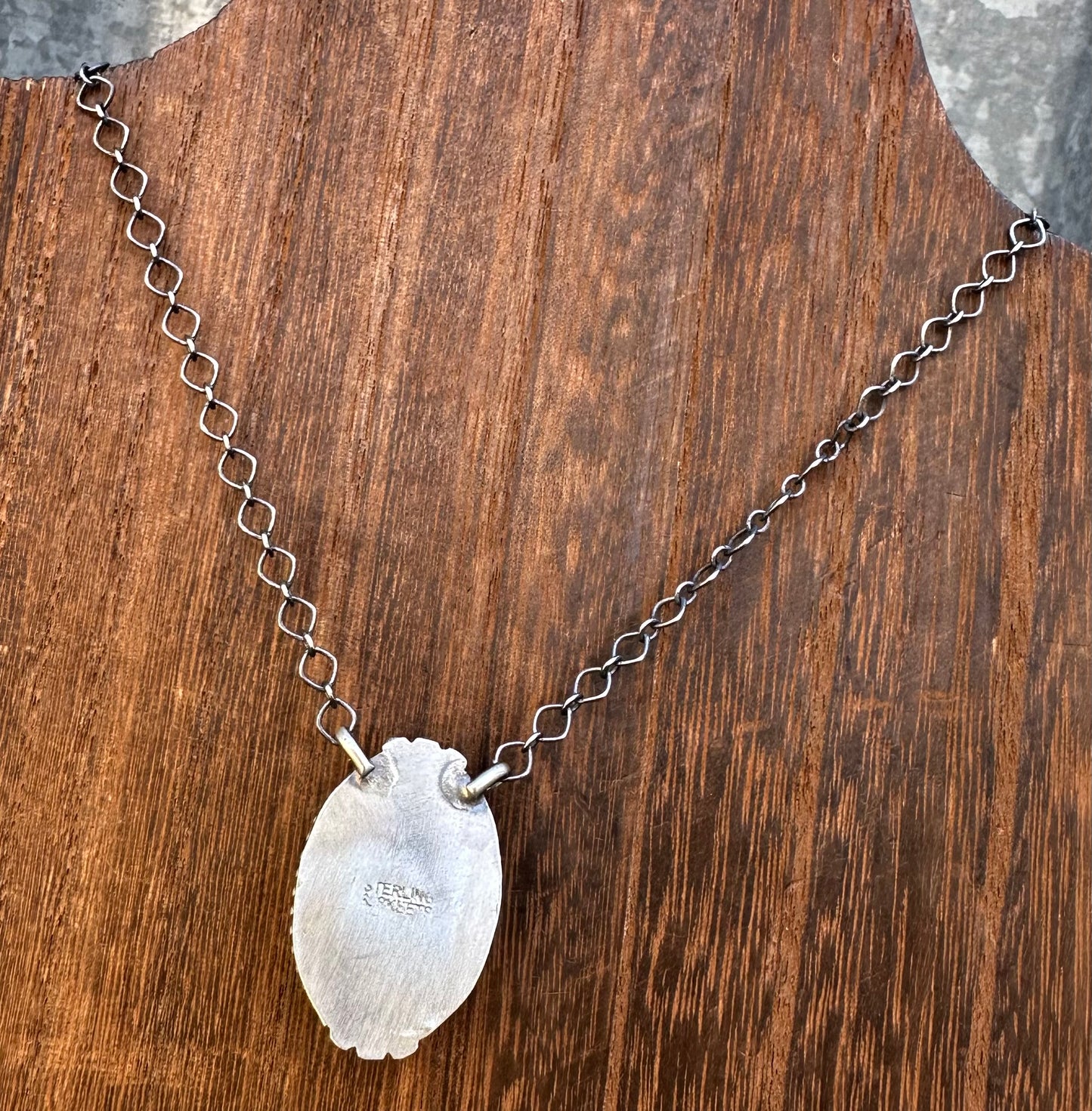 18” SONORAN GOLD TURQUOISE NECKLACE