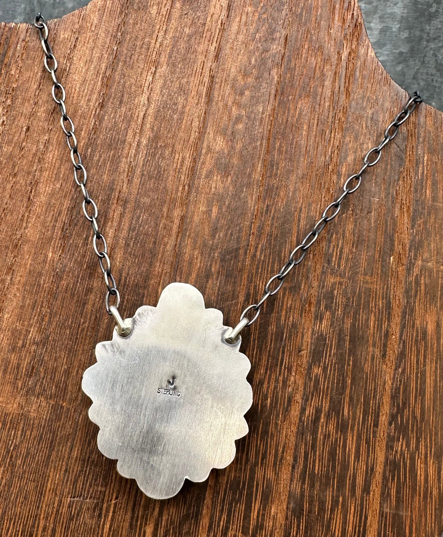 18” SONORAN GOLD TURQUOISE CLUSTER NECKLACE