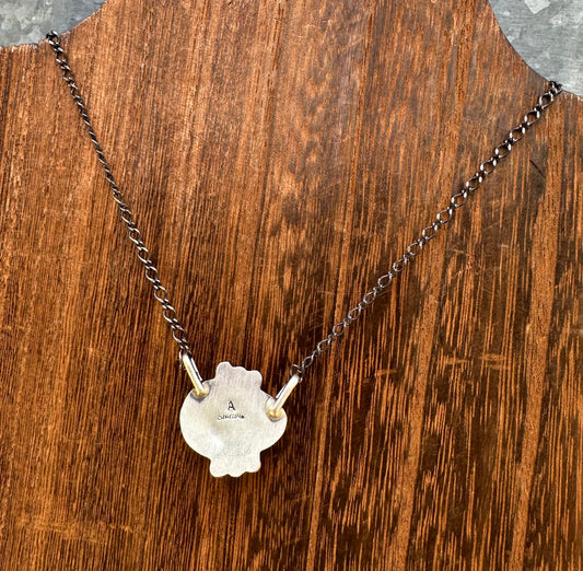 18” WHITE WATER TURQUOISE NECKLACE