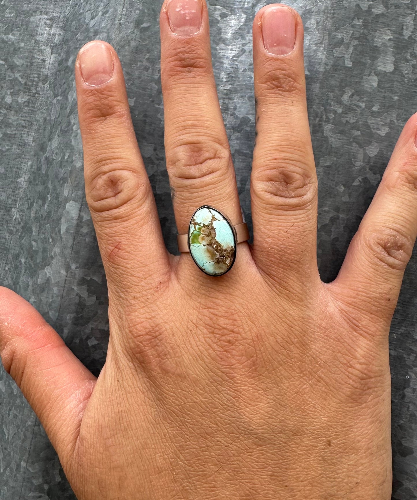 ROYSTON TURQUOISE ADJUSTABLE RING
