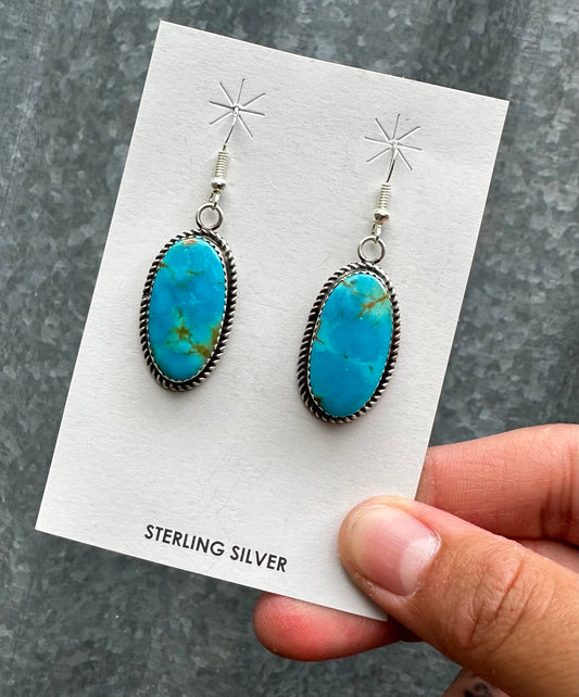 KINGMAN TURQUOISE DANGLES