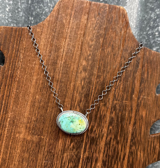 18” ROYSTON TURQUOISE NECKLACE