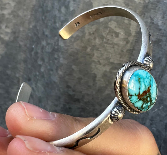 WHITE WATER TURQUOISE CUFF