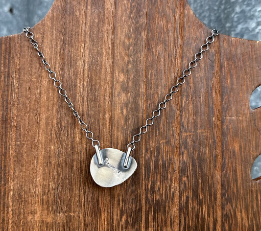 18” PURPLE SPINY OYSTER NECKLACE