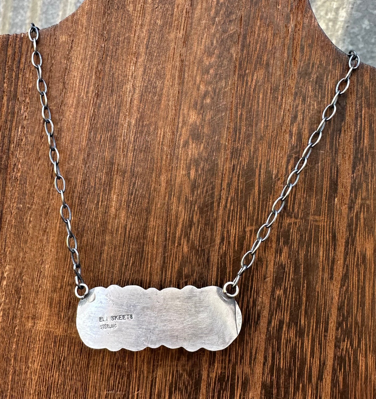 18” MULTI STONE TURQUOISE BAR NECKLACE