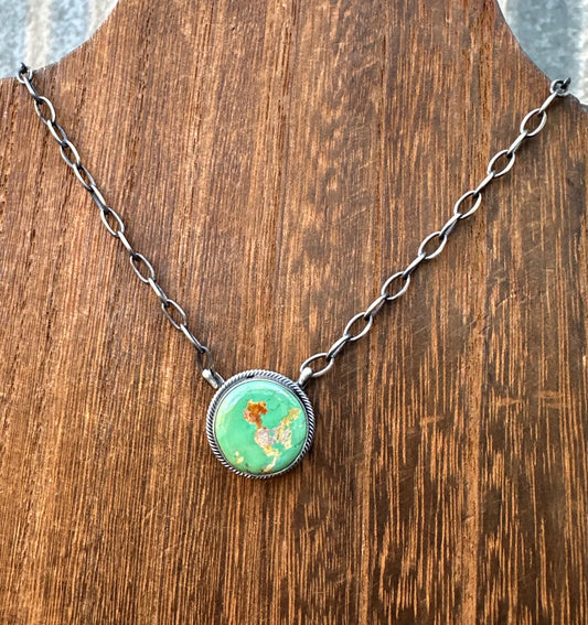 16” ROYSTON TURQUOISE NECKLACE