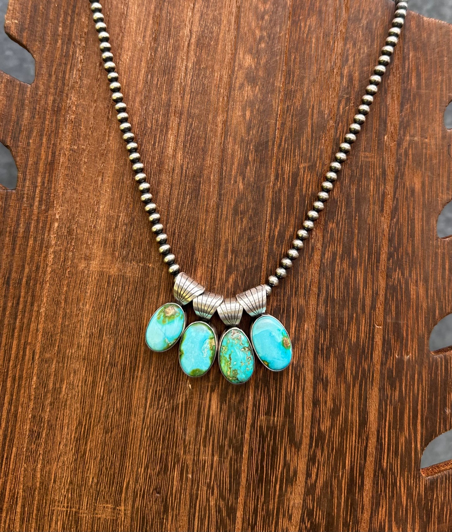 5MM BALE SONORAN GOLD TURQUOISE PENDANTS