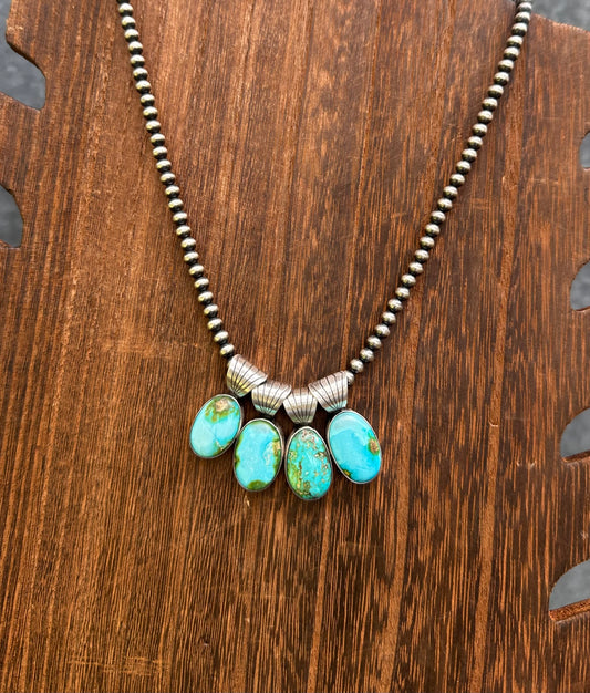 5MM BALE SONORAN GOLD TURQUOISE PENDANTS