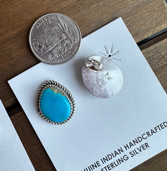 KINGMAN TURQUOISE STUDS