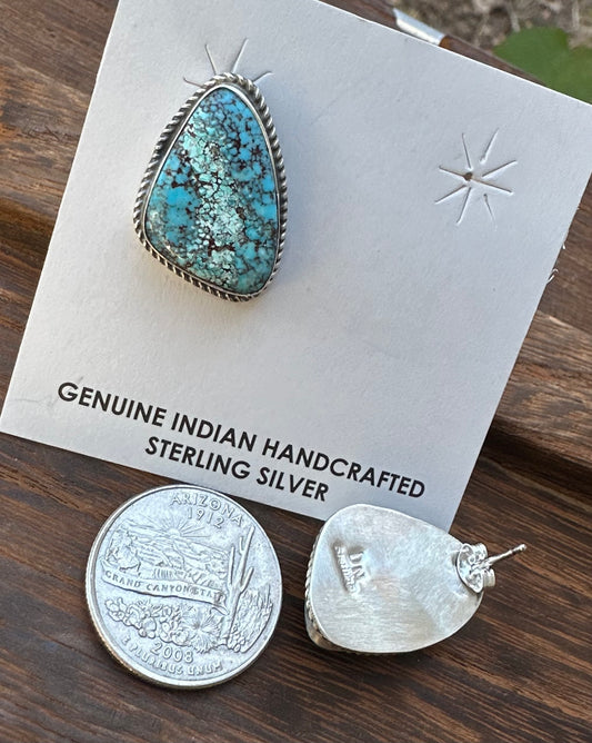 KINGMAN TURQUOISE STUDS