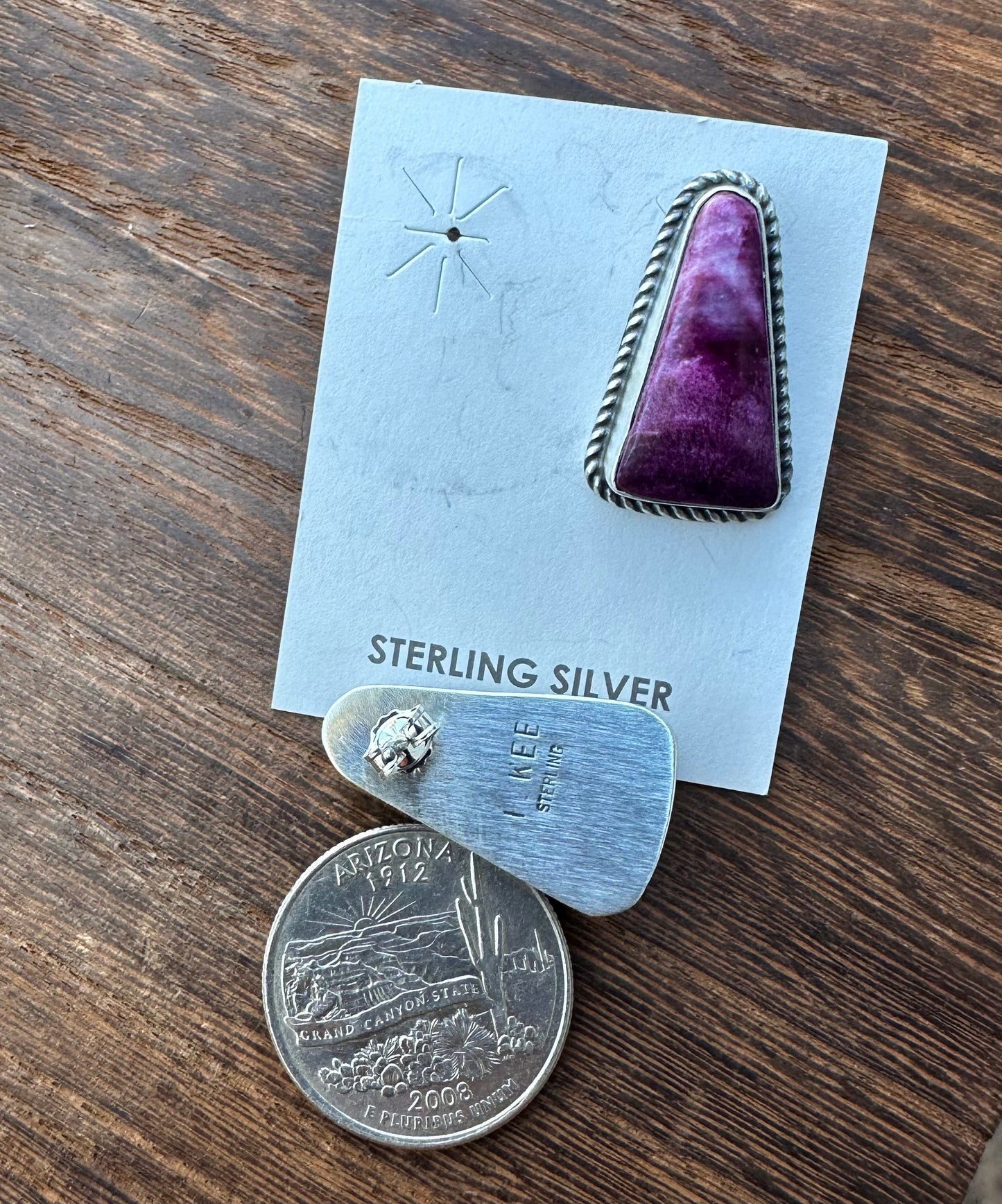 PURPLE SPINY OYSTER STUDS