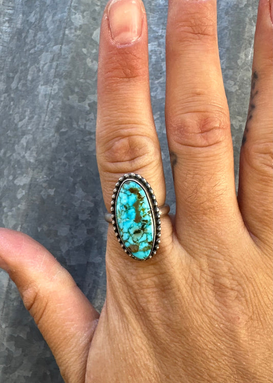 KINGMAN TURQUOISE RING SIZE 7