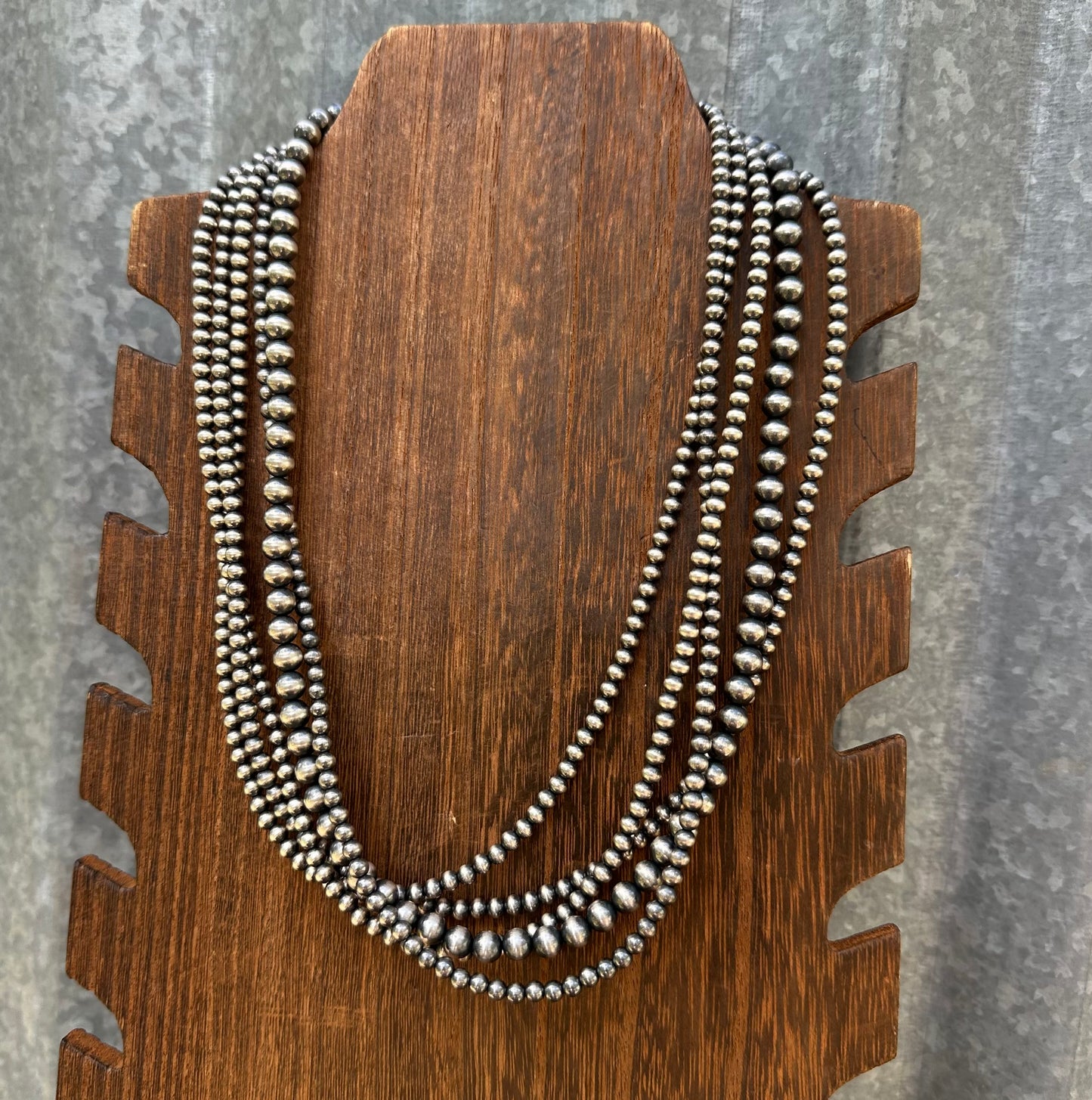 STERLING SILVER MACHINE MADE PEARL NECKLACES