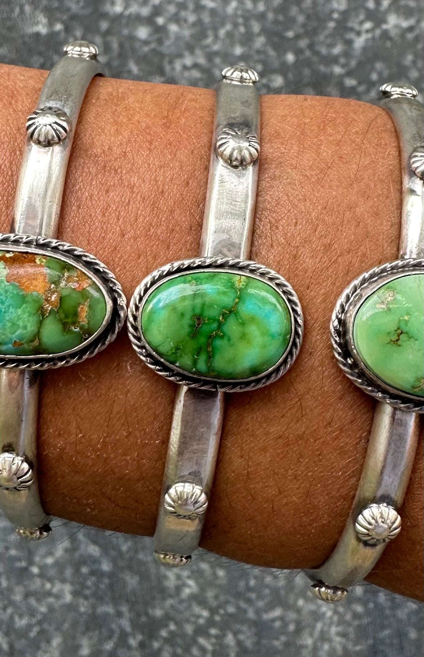 SONORAN GOLD TURQUOISE CUFFS