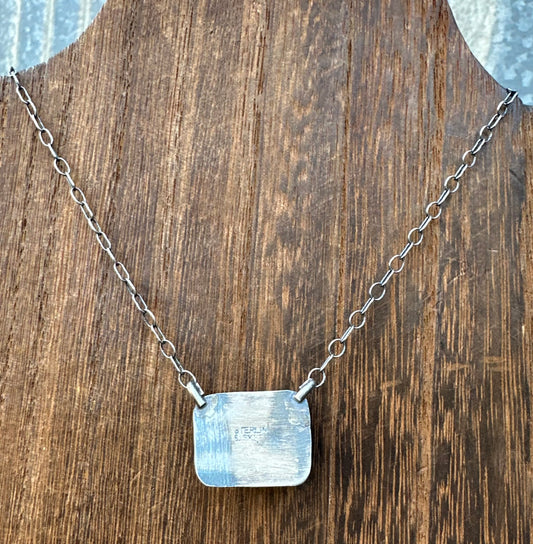 18” ORANGE SPINY OYSTER BAR NECKLACE