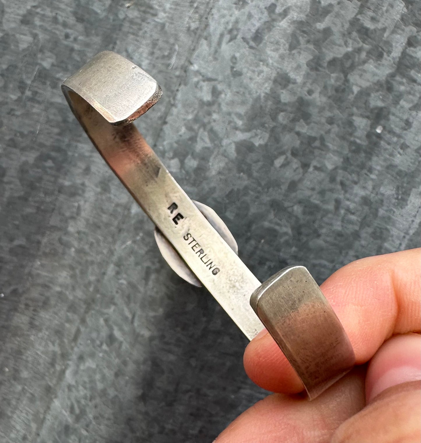 KINGMAN TURQUOISE MOUNTAIN LANDSCAPE CUFF