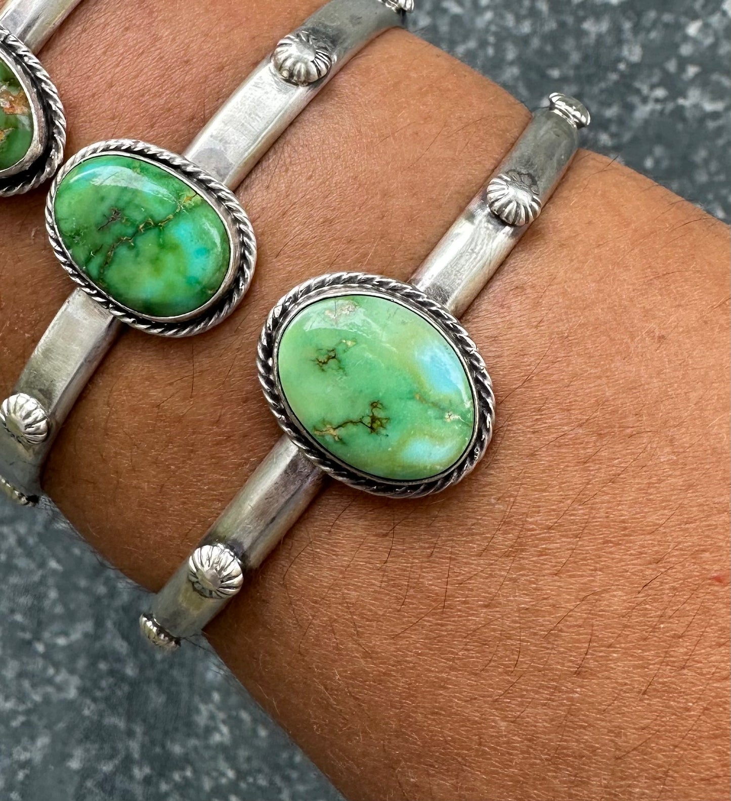 SONORAN GOLD TURQUOISE CUFFS