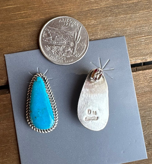KINGMAN TURQUOISE STUDS