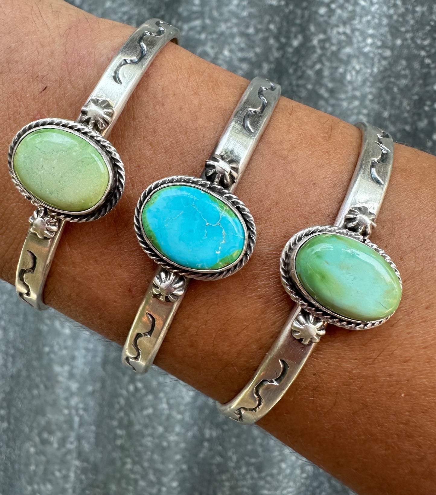 SONORAN GOLD TURQUOISE CUFFS