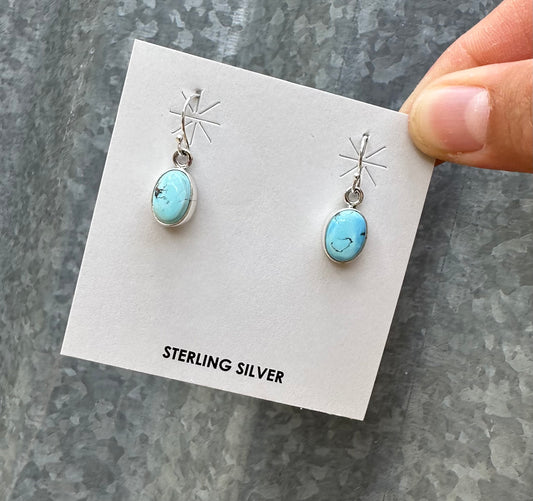 GOLDEN HILLS TURQUOISE DANGLES