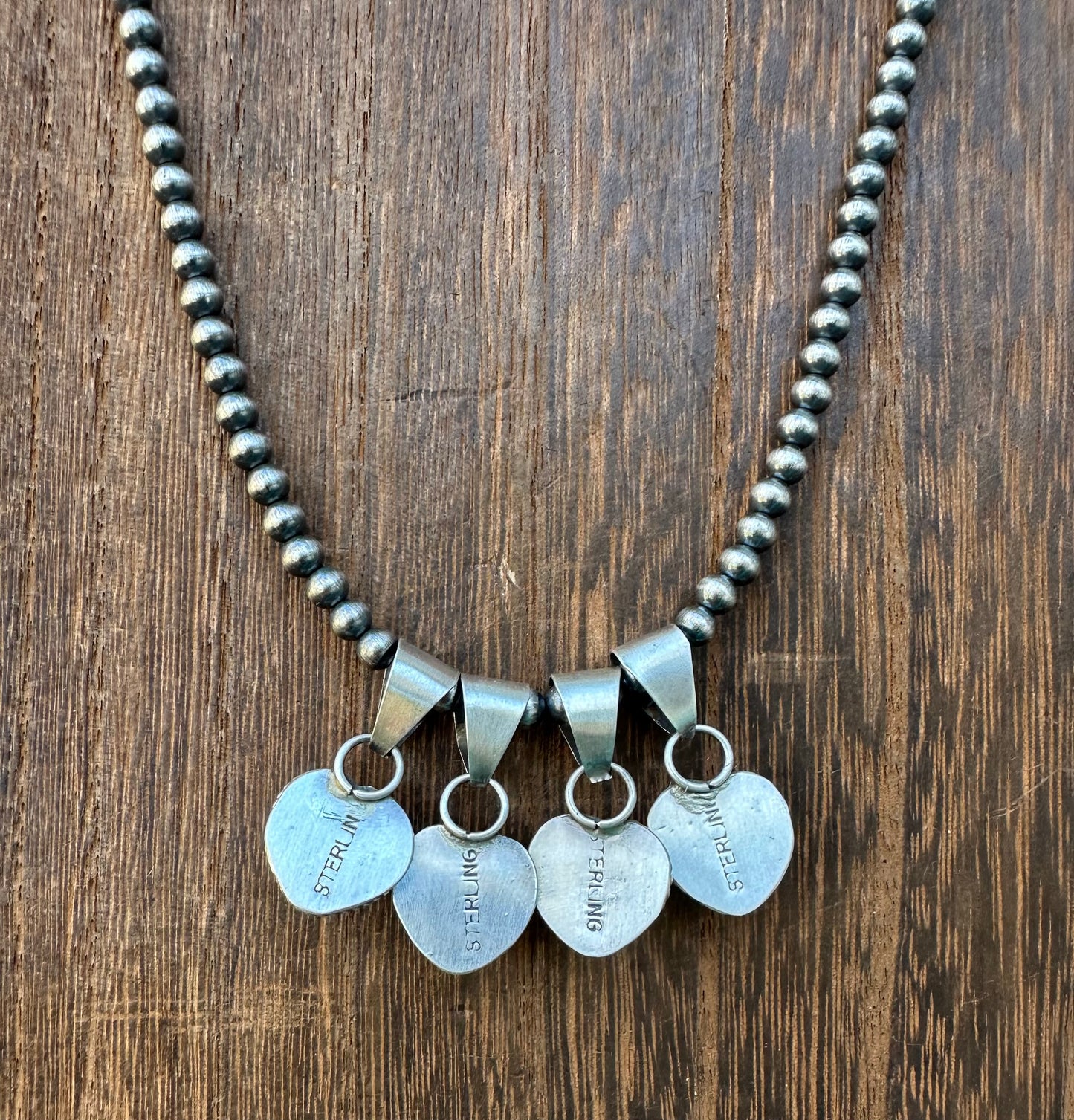 ORANGE SPINY OYSTER MINI HEART PENDANTS