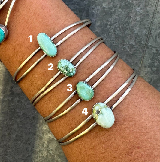 TURQUOISE STACKER CUFFS