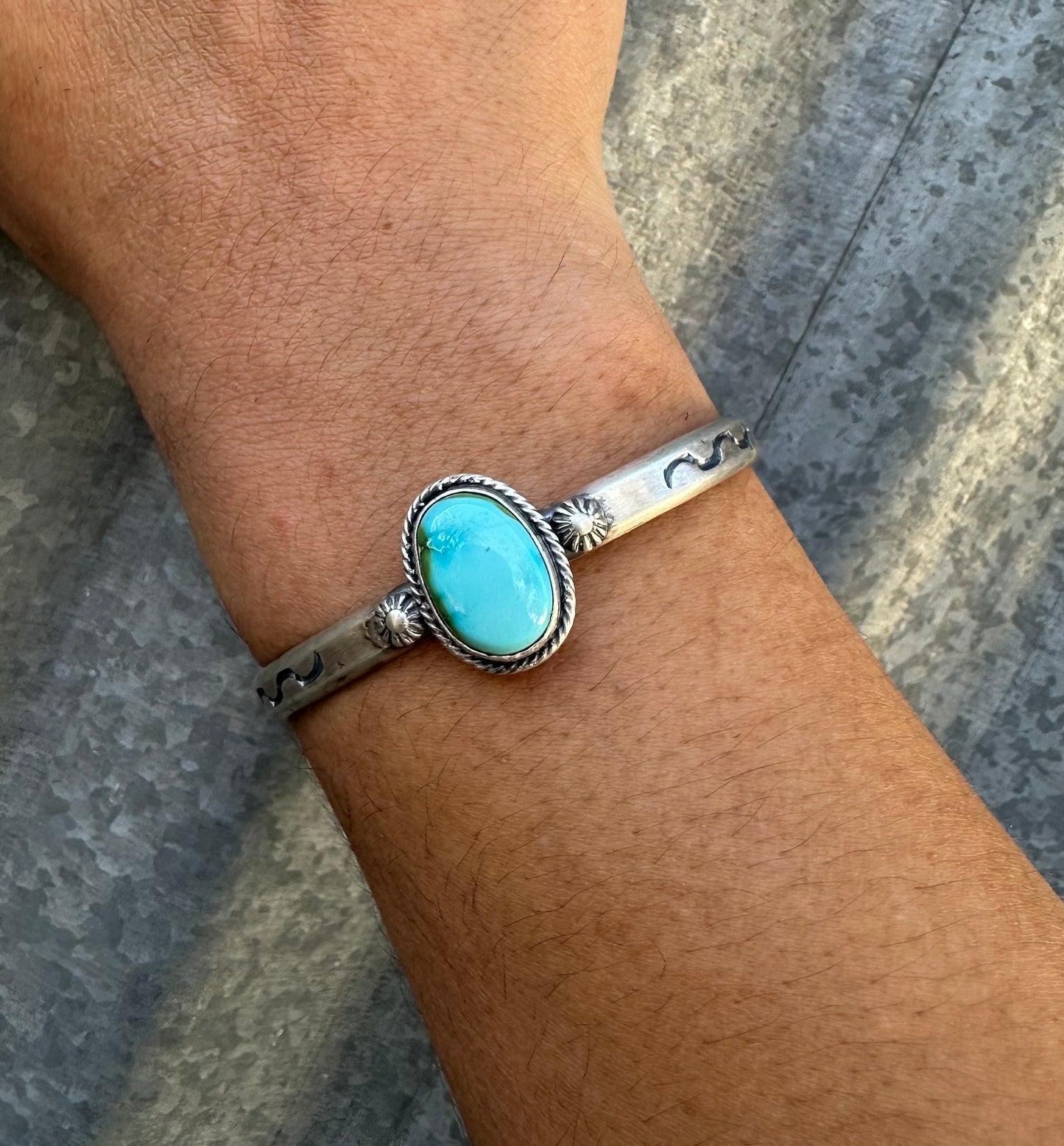 SONORAN GOLD TURQUOISE CUFF