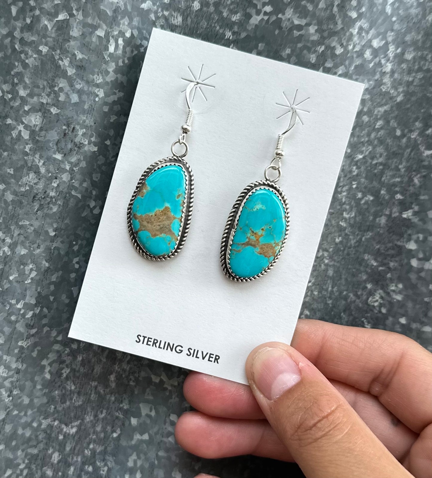 KINGMAN TURQUOISE DANGLES