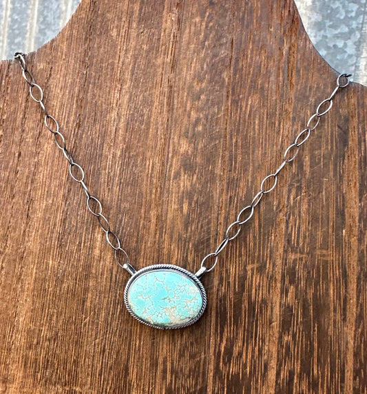 16” KINGMAN TURQUOISE NECKLACE