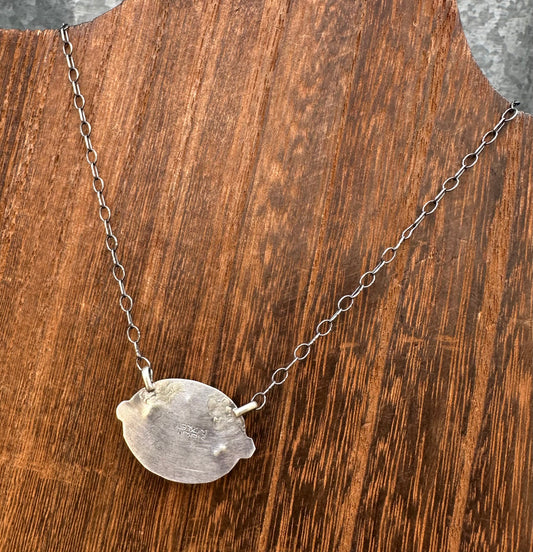 18” KINGMAN TURQUOISE STARBURST NECKLACE