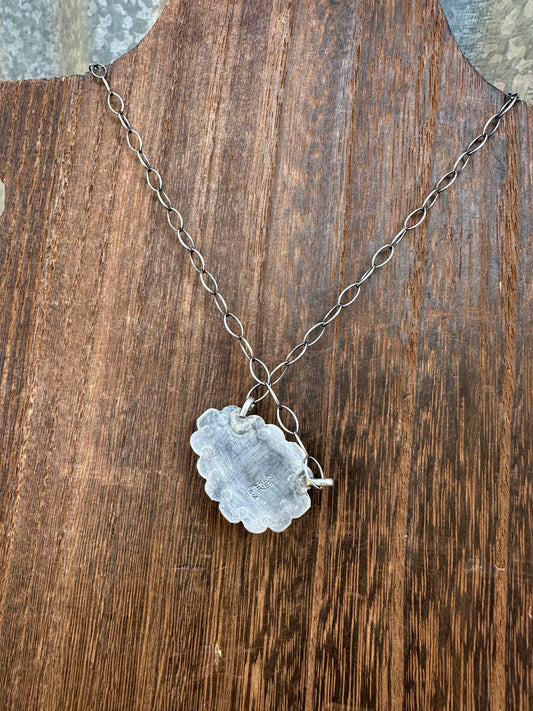 18” PALOMINO SCALLOPED NECKLACE