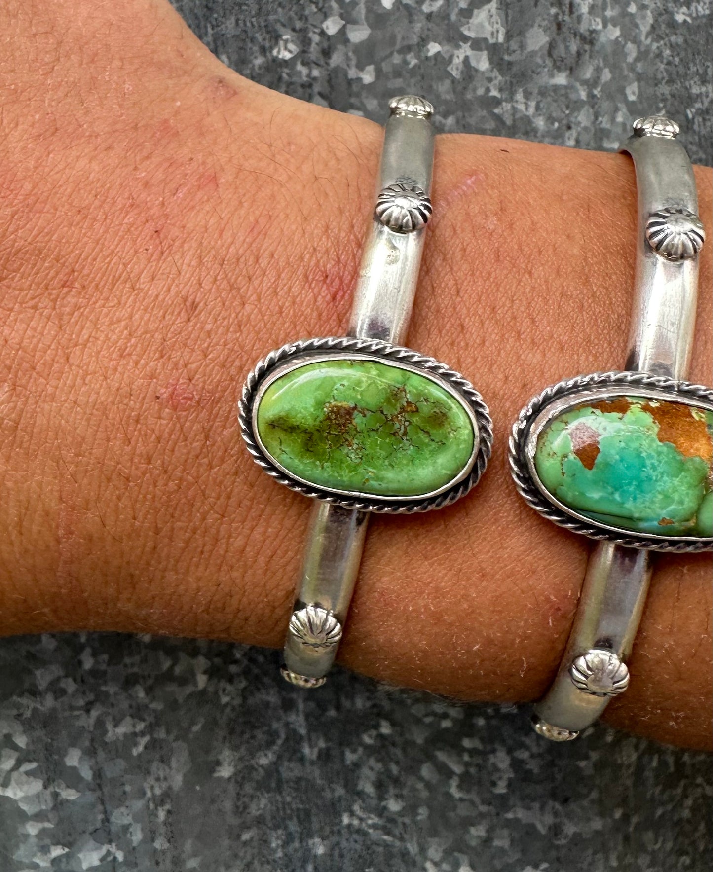 SONORAN GOLD TURQUOISE CUFFS