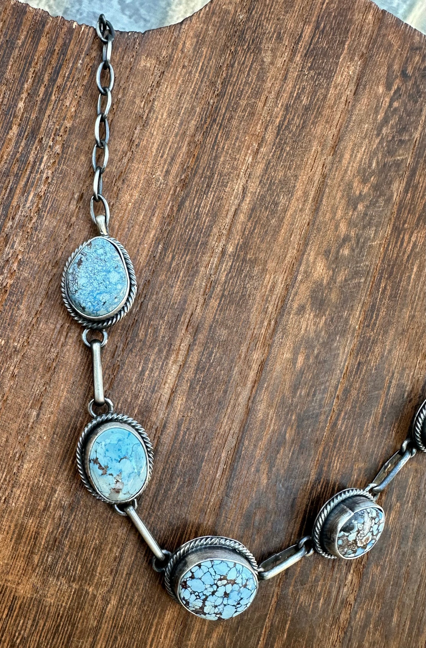 GOLDEN HILLS TURQUOISE CHOKER NECKLACE