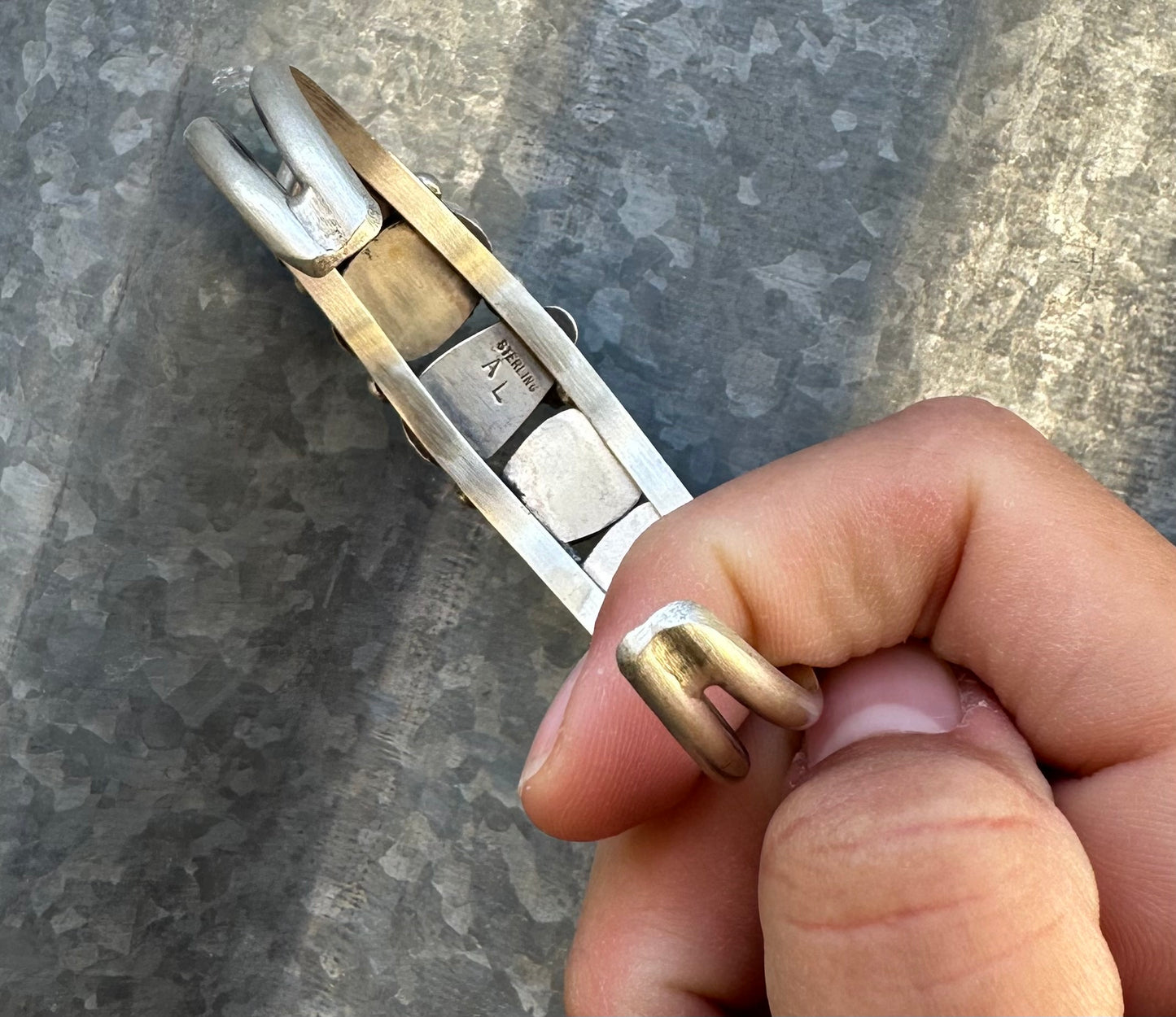 KINGMAN TURQUOISE MULTI STONE CUFF