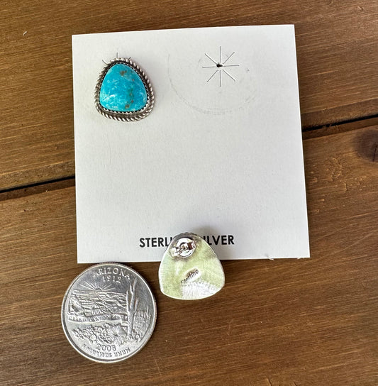 KINGMAN TURQUOISE STUDS