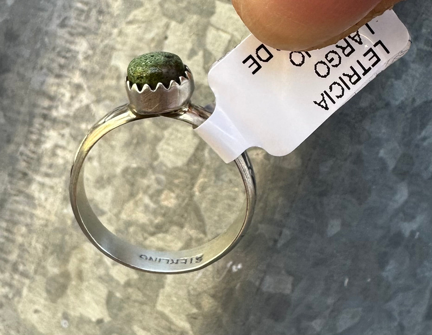 SONORAN GOLD TURQUOISE STACKER RINGS