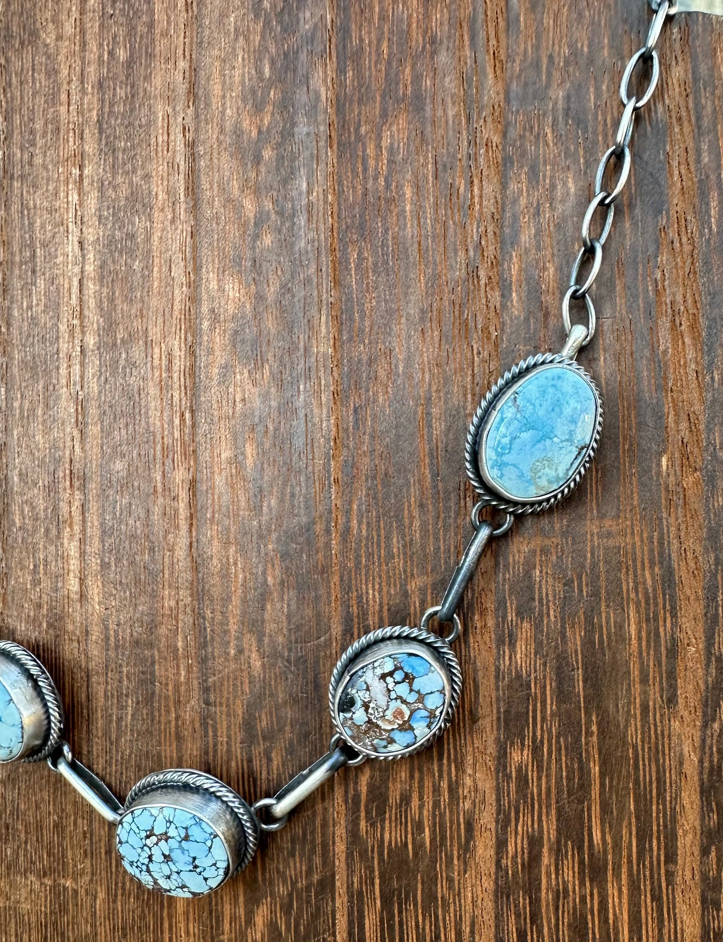 GOLDEN HILLS TURQUOISE CHOKER NECKLACE